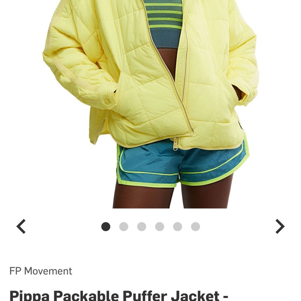 Yellow Puffer Jacket